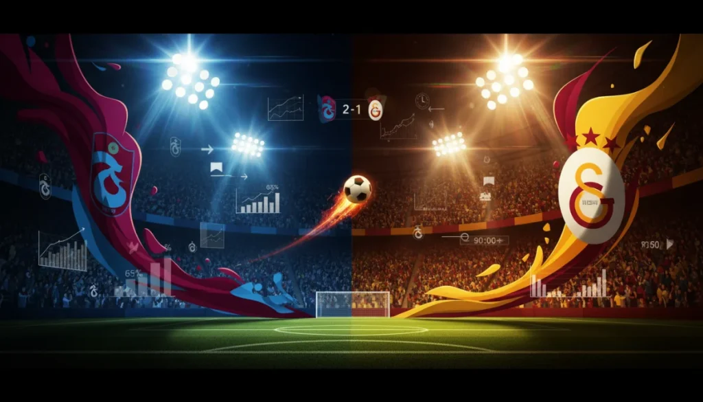 Papara Park’ta Kritik Gece: Trabzonspor – Galatasaray Tahmini