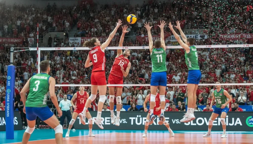 Voleybolun Zirvesine Yolculuk: Efeler’in Slovenya İmtihanı