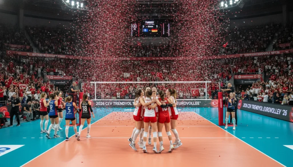 Filenin Sultanları EuroVolley 2026 Grubunda Liderliğe Koşuyor