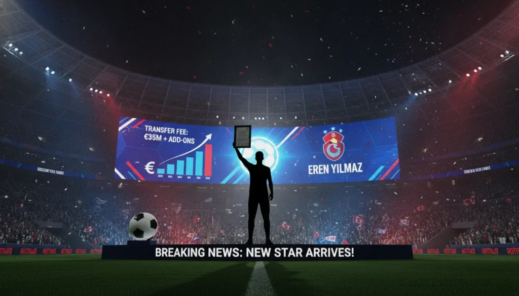 Trabzonspor’un Franculino Dju Hamlesi Süper Lig Transfer Tarihine Geçti